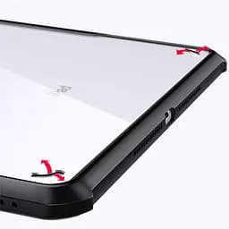 TPU+PC чохол Xundd c посиленими кутами для Apple iPad 10.2 (2019) (2020) (2021) Чорний - мініатюра 3