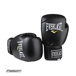 Боксерские перчатки Everlast 6 унций (6 oz) черные