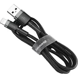 Кабель Baseus USB 2.0 AM to Lightning 3.0m 2.0A grey-black (CALKLF-RG1)