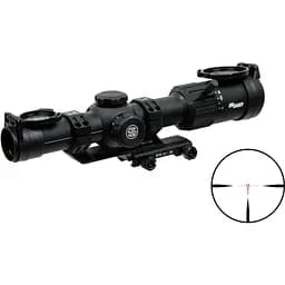 Приціл оптичний SIG Optics TANGO MSR 1-8X24MM, 30MM, SFP. Сітка MSR BDC8 з підсвічуванням