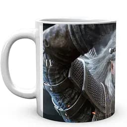 Кружка GeekLand The Witcher Ведьмак Геральт TW 002.037 330 мл белая