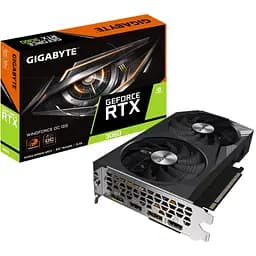 Відеокарта GF RTX 3060 12GB GDDR6 WindForce OC Gigabyte (GV-N3060WF2OC-12GD)