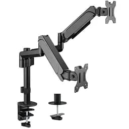 Настільне кріплення для двох моніторів OfficePro 17-32" Black (MA722B)