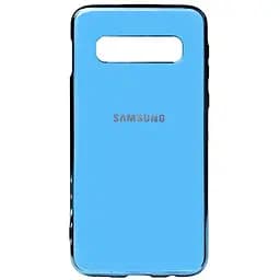 Чохол-накладка Toto Electroplate TPU Case Samsung Galaxy S10 Blue