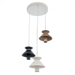 Люстра Brille світлодіодна підвісна 24W WW WH (BL-581S/3)