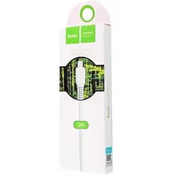 USB Cable Hoco X20 Flash Charged MicroUSB White 2m - мініатюра 3