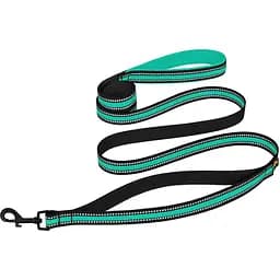 Повідець для собак BronzeDog Mesh, розмір М, 200х2 см, ментоловий - мініатюра 3