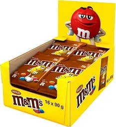 Упаковка драже M&M's шоколад 16 шт x 82 г