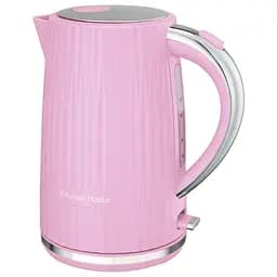 Russell Hobbs Електрочайник Eden, 1.7л, нержавіюча сталь, пластик, малиновий
