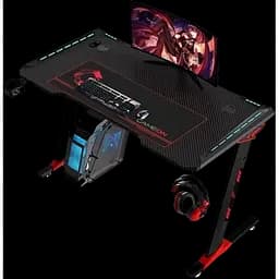 Геймерський комп'ютерний стіл GT Racer T-1212, 120x60x73 Black (T-1212 (120x60x73) Black)