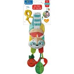 Іграшка-брязкальце на коляску Baby Clementoni Easy-Peasy Soft Raccoon (17789)