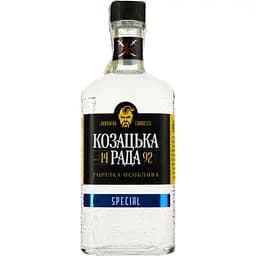 Водка Козацька Рада Special 40% 0.5 л