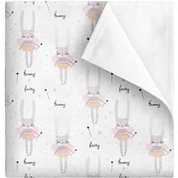 Пелюшка багаторазова Cosas непромокаюча Bunny Fairy 70х120 см (Diaper_BunnyFairy_70x120)