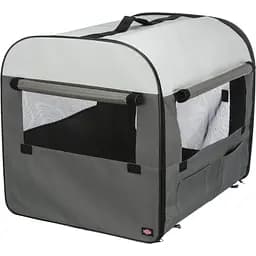 Сумка-переноска для собак Trixie Kennel, поліестер, S, 60х50х50 см, синя з блакитним - мініатюра 3