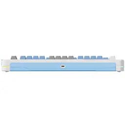 Ігрова бездротова клавиатура Mchose X75 Blue/Grey сіро-блакитна - мініатюра 6