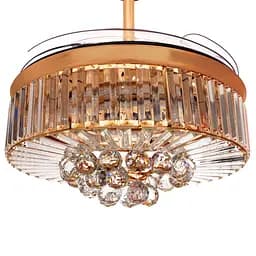 Люстра Brille вентилятор з пультом LED 36W WW RM G (BCL-699S/1) - мініатюра 3
