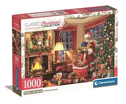 Рождественский пазл Санта Клаус (Christmas Collection) - 1000 шт Clementoni 39924