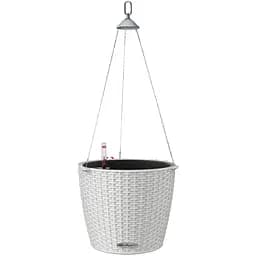 Вазон Lechuza Nido Cottage 28 світло-сірий (15107)