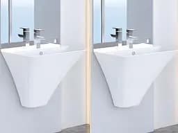 Раковина Idevit Halley 40x55 3201-2405, Білий - мініатюра 2
