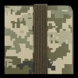 Щотижневик датований Buromax Military 2026 85 x 153 мм штучна шкіра світло-зелений (BM.2896-15) - мініатюра 6