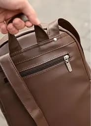 Чоловічий рюкзак Sambag Brix Classic шоколадний 35 х 25 х 12 см (14511020m) - мініатюра 5