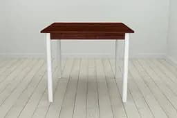 Стіл кухонний Ferrum-decor Агата 75x80x80 Білий ДСП Венге 16мм (FRD-105597) - мініатюра 3