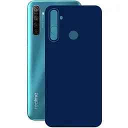 Захисна плівка StatusSKIN для Realme 5i Корпус Вініл Синій металік