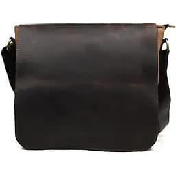 Кожаная мужская сумка через плечо TARWA 30х32х7.5 см sum0025787