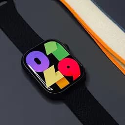 Смарт-годинник HK9 Pro Plus сенсорний меню українською мовою black (16076) - мініатюра 3