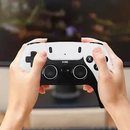 Ігрова приставка GameStick M8 Pro 2.4G Біло-чорний, HDMI-приставка для телевізора з бездротовими джойстиками - мініатюра 5