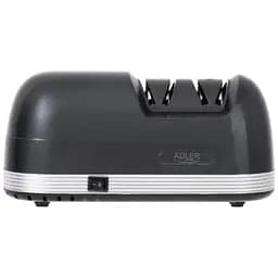 Точило для ножів Adler AD 4508 електричне 60 Вт вбудований магніт кутова напрямна чорне