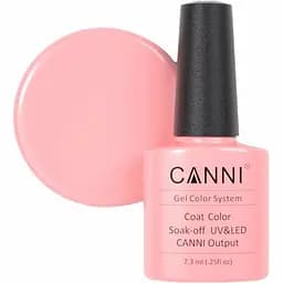 Гель-лак Canni Color Coat Soak-off UV&LED 115 світло-рожевий 7.3 мл