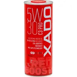 Моторна олива XADO 5W-30 C3 Pro Red Boost синтетична 1 л 