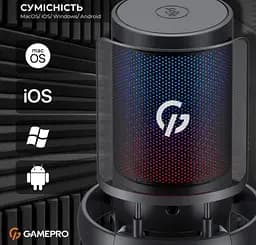 Микрофон c пантографом конденсаторный GamePro UGM-145-B USB Black - мініатюра 6