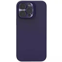 Чохол Silicone Nillkin LensWing Magnetic для Apple iPhone 14 Pro 6.1 Фіолетовий/Deep Purple