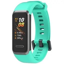 Силиконовый ремешок Primo для фитнеса браслета Huawei Band 4 (ADS-B29) Mint