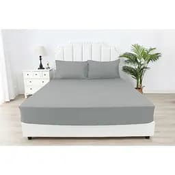 Простирадло на гумці Soho Light Gray 160 х 200 см (03-BT-1230-Light Gray) - мініатюра 2