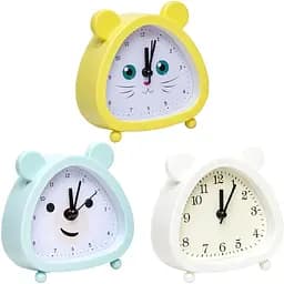Настільний годинник - будильник 2203 Мишеня 11x11 см