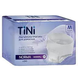 Подгузники-трусики для взрослых TINI Norma размер М 30 шт.