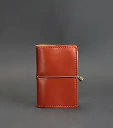 Кожаный кард-кейс 7.0 светло-коричневый