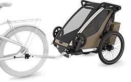 Дитяча коляска Thule Chariot Cross 2 Single (Faded Khaki) (TH 10201036) - мініатюра 4