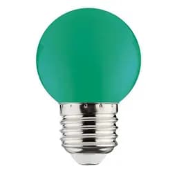 Светодиодная лампа Horoz Electric Rainbow 1W E27 зеленая