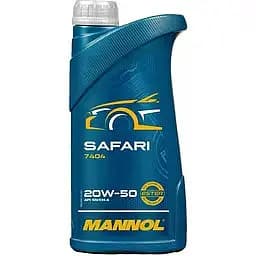 Олива моторна Mannol Safari 20w-50 1 л (160610)