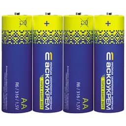 Елемент живлення сольовий Brille AА.R6.S4 Asko R6.S4 4 шт.