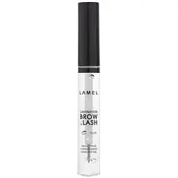 Гель для брів та вій Lamel Lamination Brow & Lash з ефектом ламінування відтінок 401, 6 мл