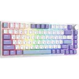 Клавіатура Ajazz AK820 Sea Salt Switch White (AK820-SS-PWB) [163669] - мініатюра 5
