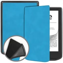 Чохол-книжка BeCover Smart Case для PocketBook 629 Verse / 634 Verse Pro 6" Light Blue (710973) - мініатюра 2