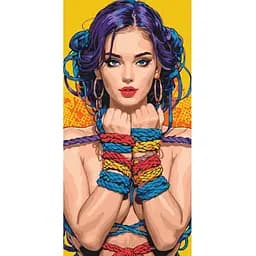 Картина за номерами Art Craft Шибарі 40х80 см (10138-AC)