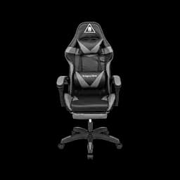 Крісло геймерське Kruger & Matz GX-150 з підставкою для ніг Black/Grey - мініатюра 7