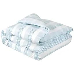 Пододеяльник Amour Paris Vanessa, евростандарт, 220х200 см, ранфорс, бирюзовый (8033)